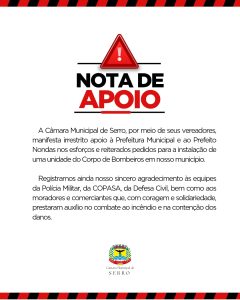 Leia mais sobre o artigo Nota de Apoio – 29 de Junho de 2025