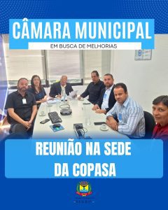 Leia mais sobre o artigo 💧 Poder Legislativo e Executivo de Serro se unem na busca por melhorias na rede hídrica da sede do município