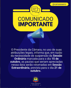 Leia mais sobre o artigo Comunicado Importante!