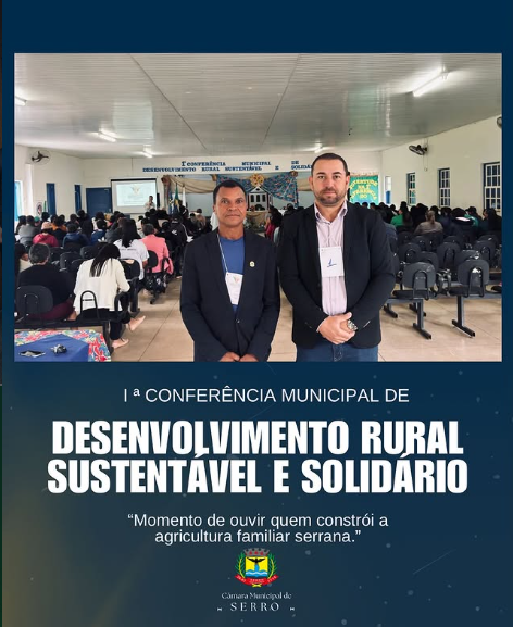 Leia mais sobre o artigo Câmara Municipal participa da 1ª Conferência Municipal de Desenvolvimento Rural Sustentável e Solidário