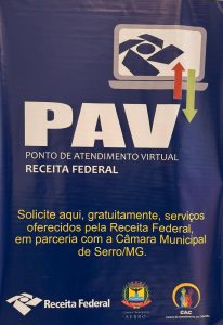 Leia mais sobre o artigo Câmara Municipal inaugura Ponto de Atendimento Virtual da Receita Federal
