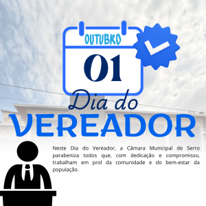 Leia mais sobre o artigo Dia do Vereador!