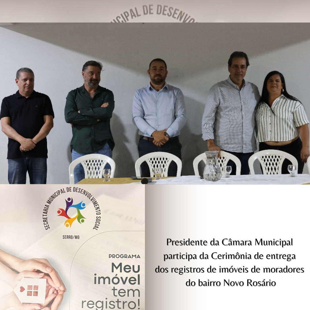 Leia mais sobre o artigo Entrega de títulos de propriedade garante mais dignidade a famílias serranas