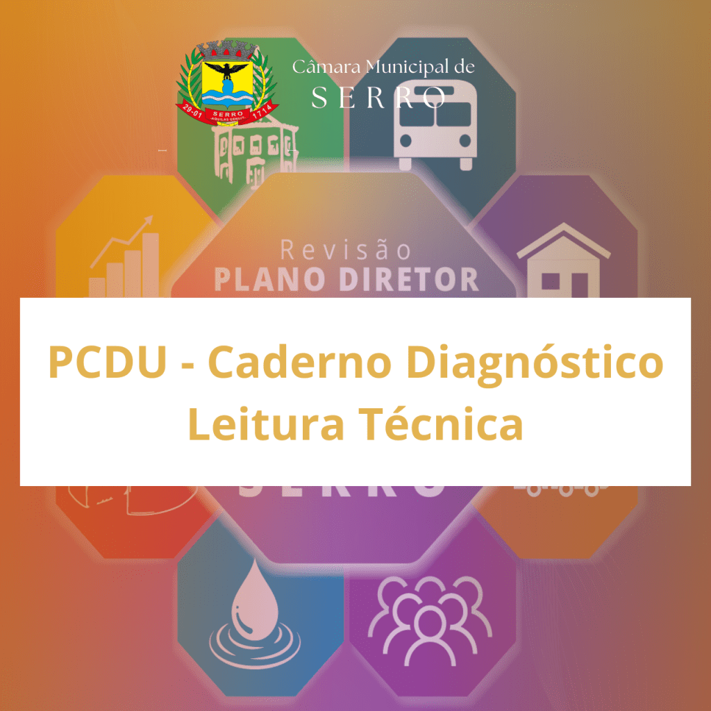 PCDU – Caderno Diagnóstico Leitura Técnica